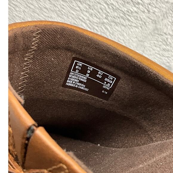 Clarks Marion Coreen Mule Cognac Tan Leather Slip On Comfort Clog Women 9 - Picture 7 of 8